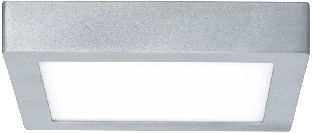 Paulmann LED-paneel Lunar Hoekig 225x225mm 12,5W - Chroom mat