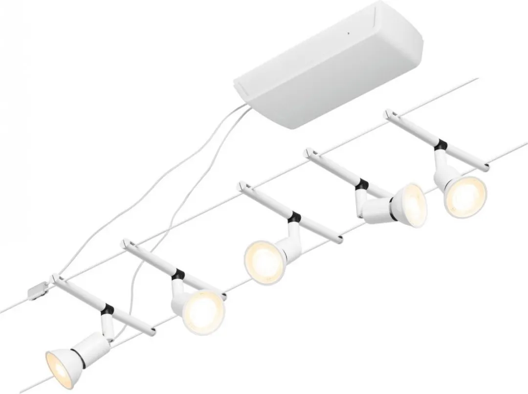 Paulmann CorDuo Salt Kabelsysteem 5 spots - Wit - afbeelding 6 van 6