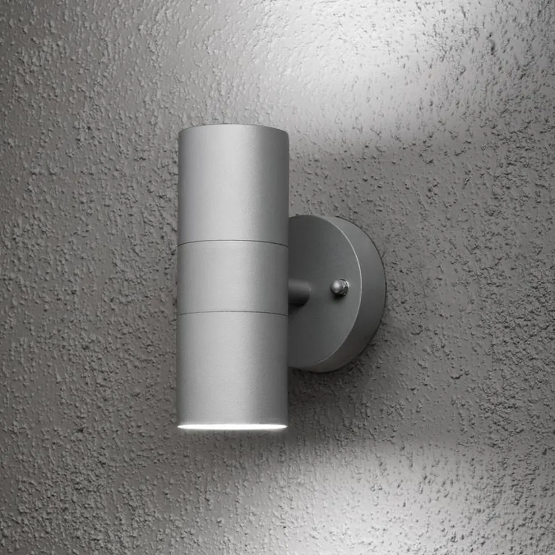 Konstsmide Modena Wand Twinspot - 2x35W - Grijs