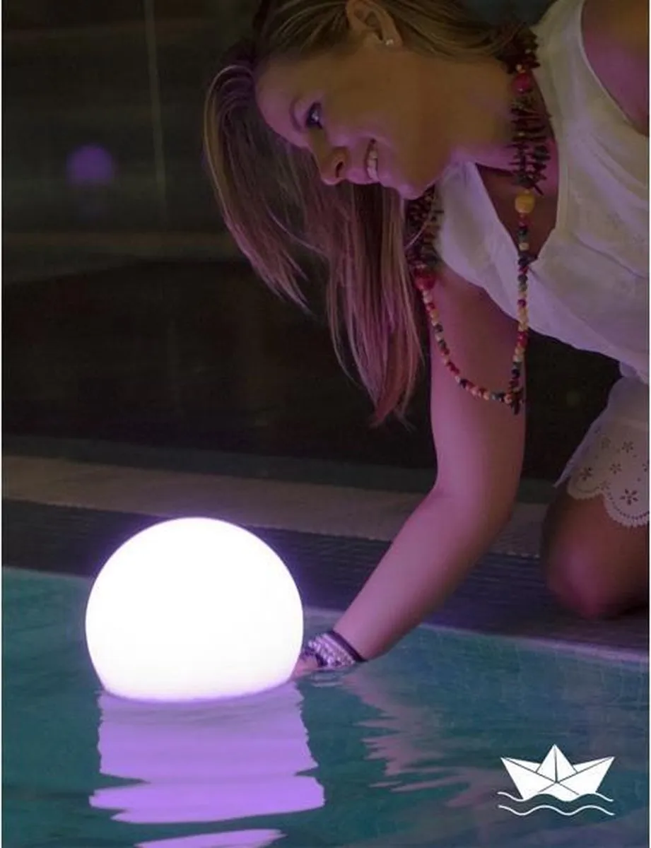 Intergard Tuinverlichting Sphere 50cm - Groen - 8W - afbeelding 5 van 6