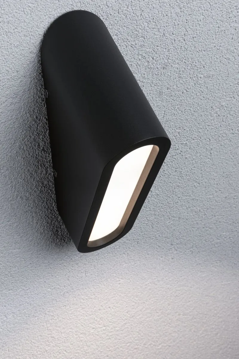 Paulmann LED Wandarmatuur Cliff IP44 9,5W - Antraciet