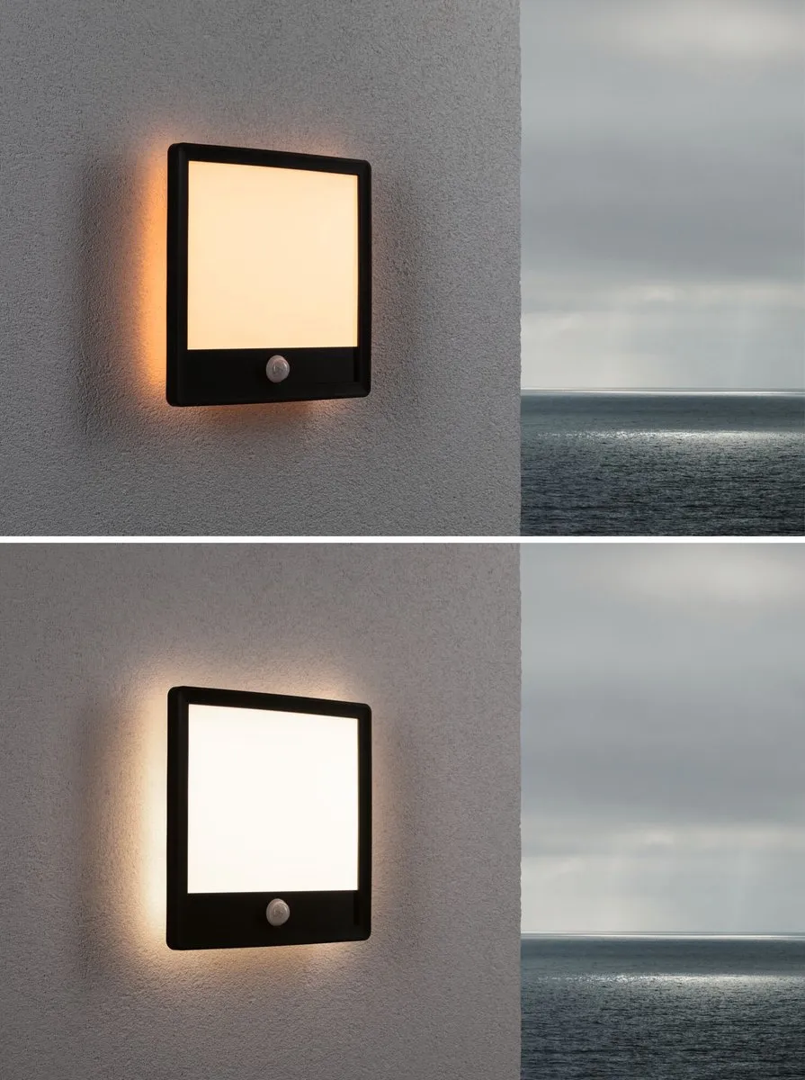 Paulmann LED-paneel Lamina Backlight 14W 250x250mm - Zwart