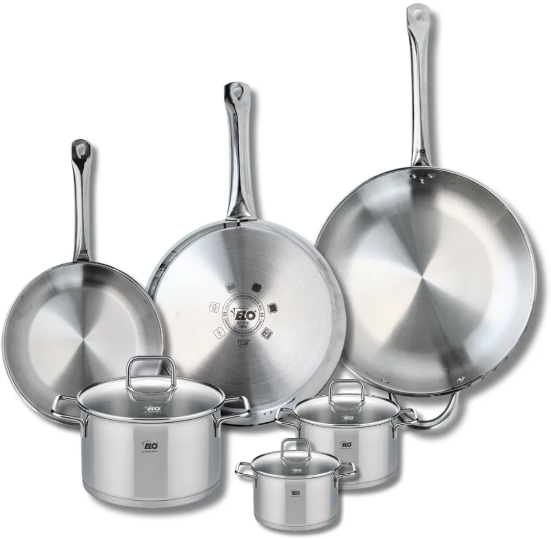 Fackelmann Elo Profi Citrin Kook- en Braadpansset 3+3 Stuks