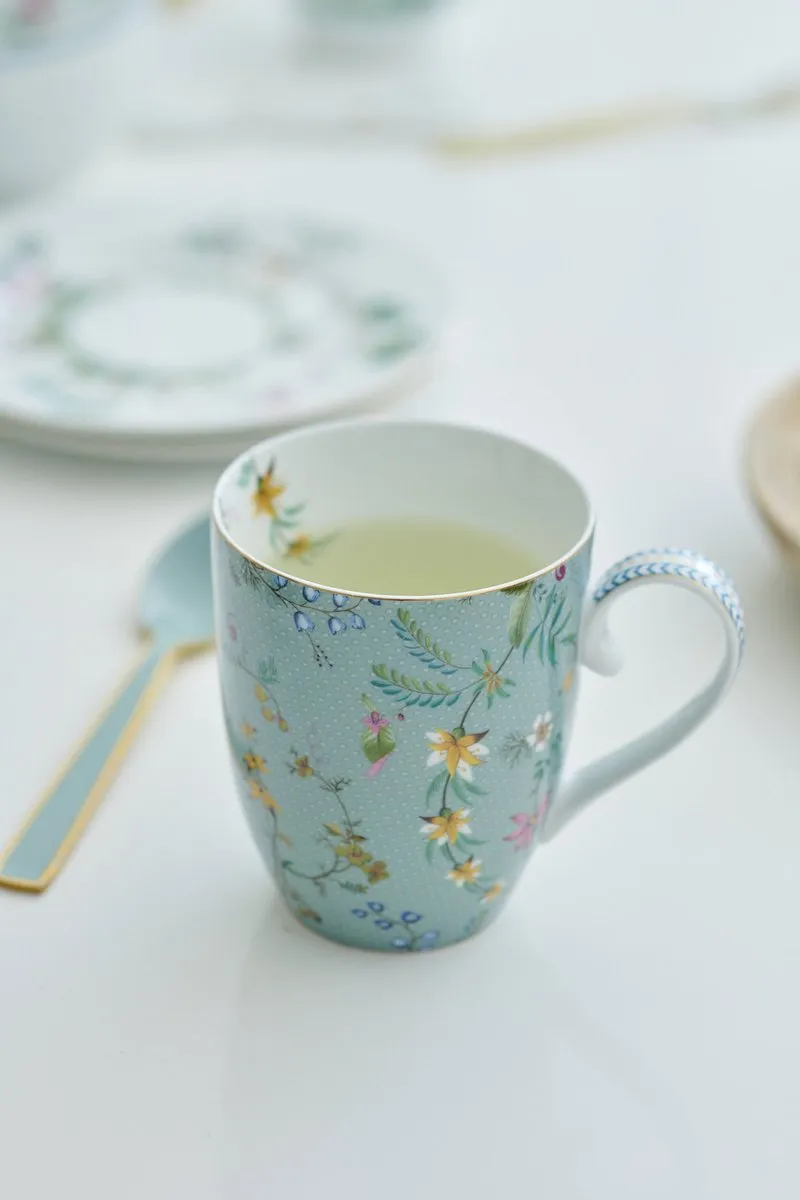 Pip Studio Jolie Mokken 51.002.556 - Theemokken - 6 Stuks - 350ml - Wit