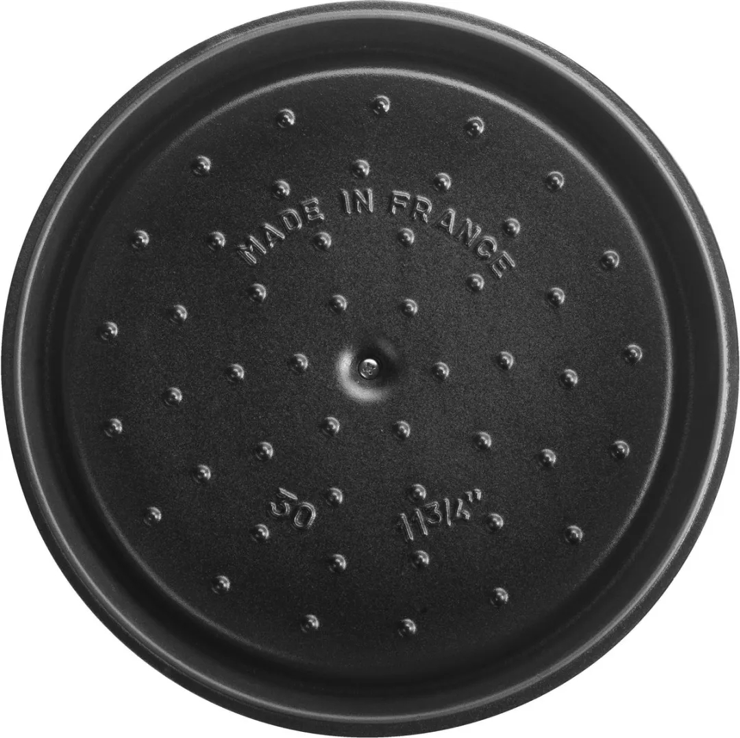 Staub Braadpan Ø30cm - Grafietgrijs - afbeelding 3 van 6