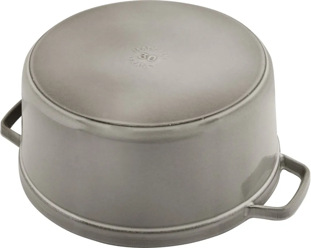 Staub Braadpan Ø30cm - Grafietgrijs - afbeelding 2 van 6