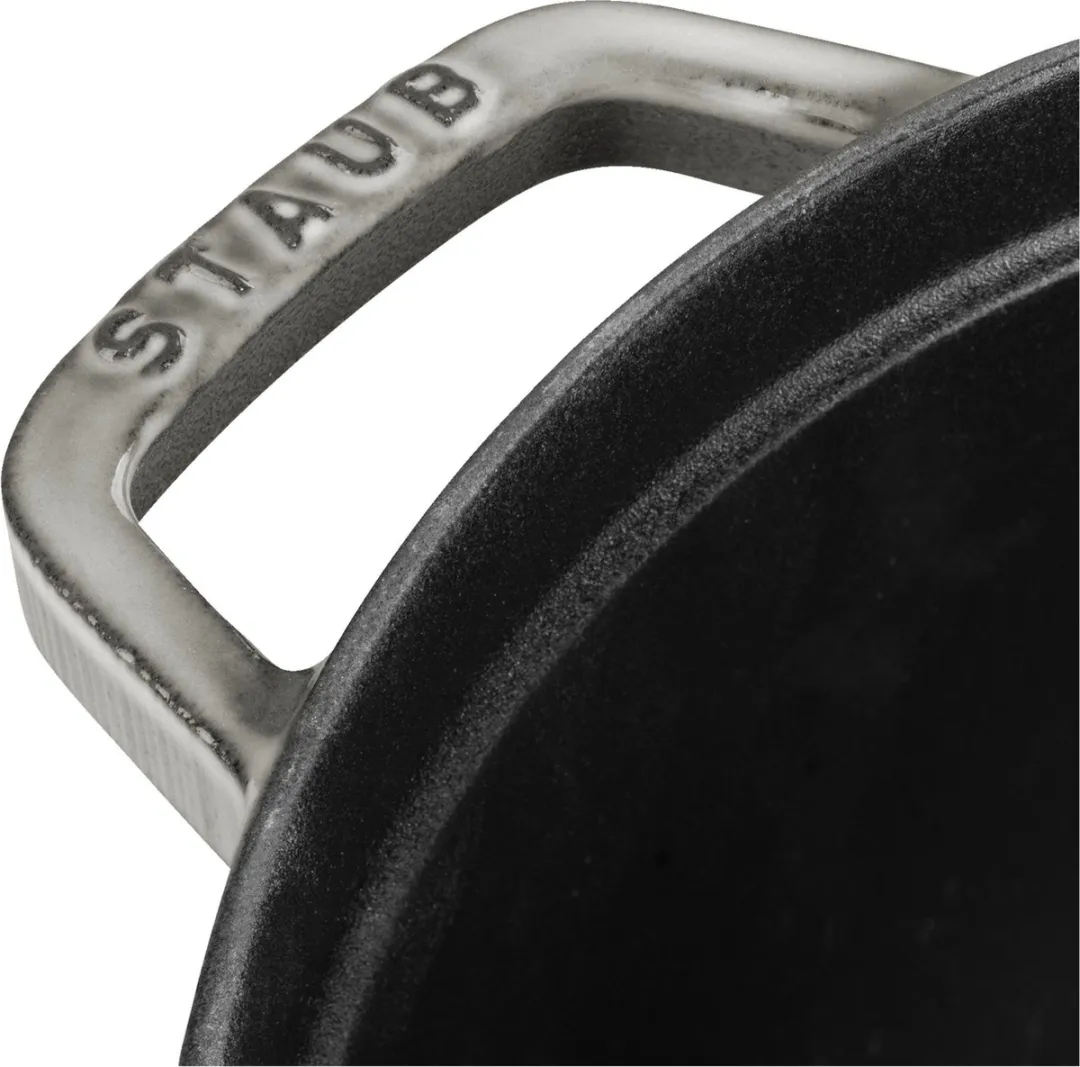 Staub Braadpan Ø30cm - Grafietgrijs - afbeelding 5 van 6