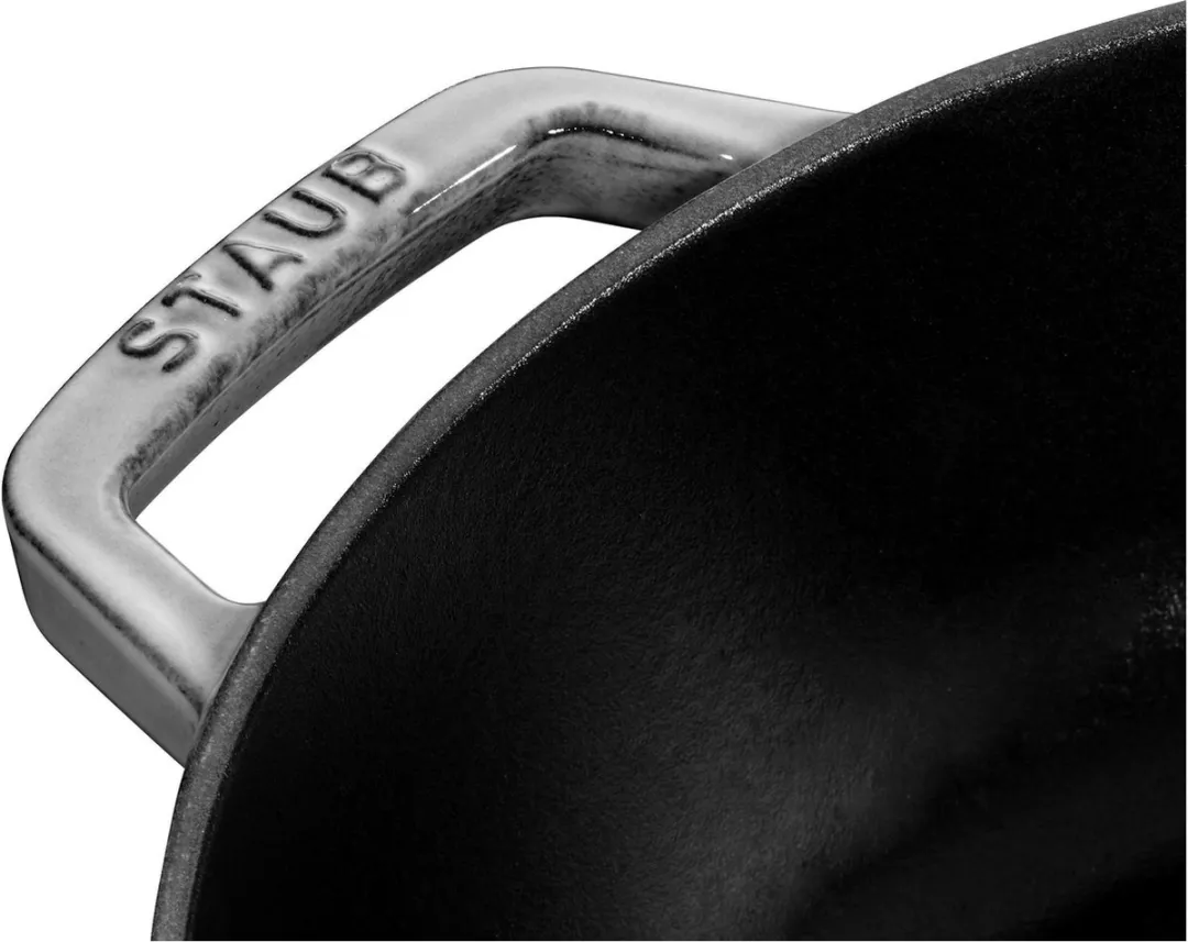 Staub Hapjespan Chistera Grafietgrijs 24cm