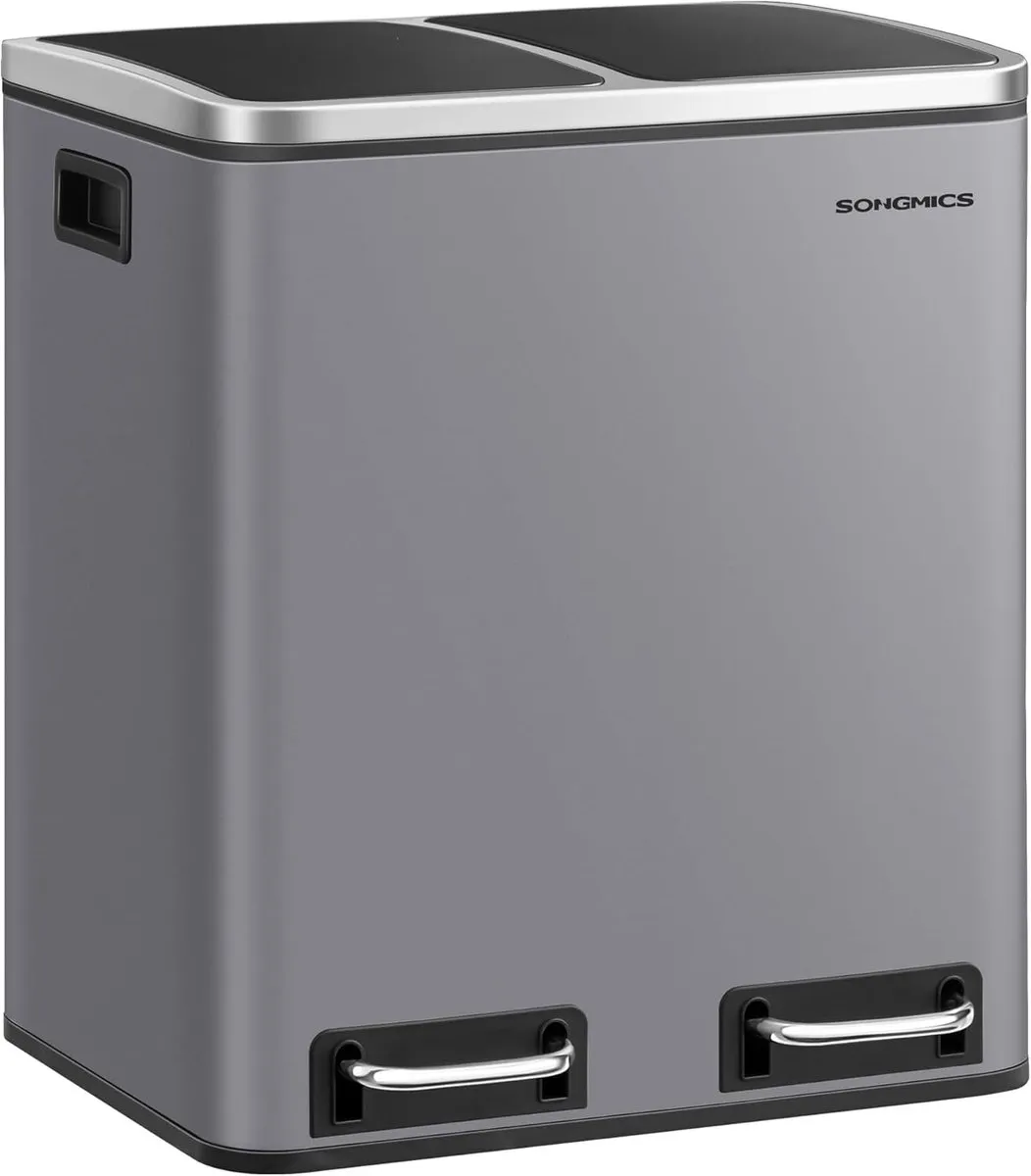 Songmics LTB030G01 Keukenprullenbak 30L