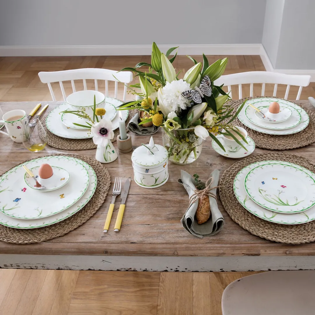 Villeroy & Boch Colourful Spring Ontbijtbord 22cm - Wit