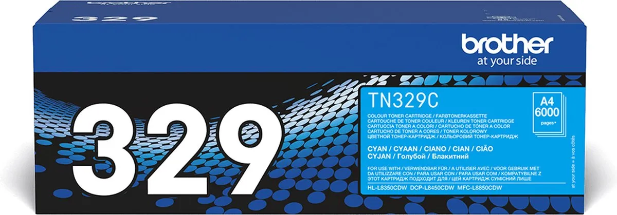 Brother TN-329C Tonercartridge Cyaan