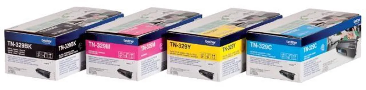 Brother TN-329C Tonercartridge Cyaan - 6.000 Pagina's