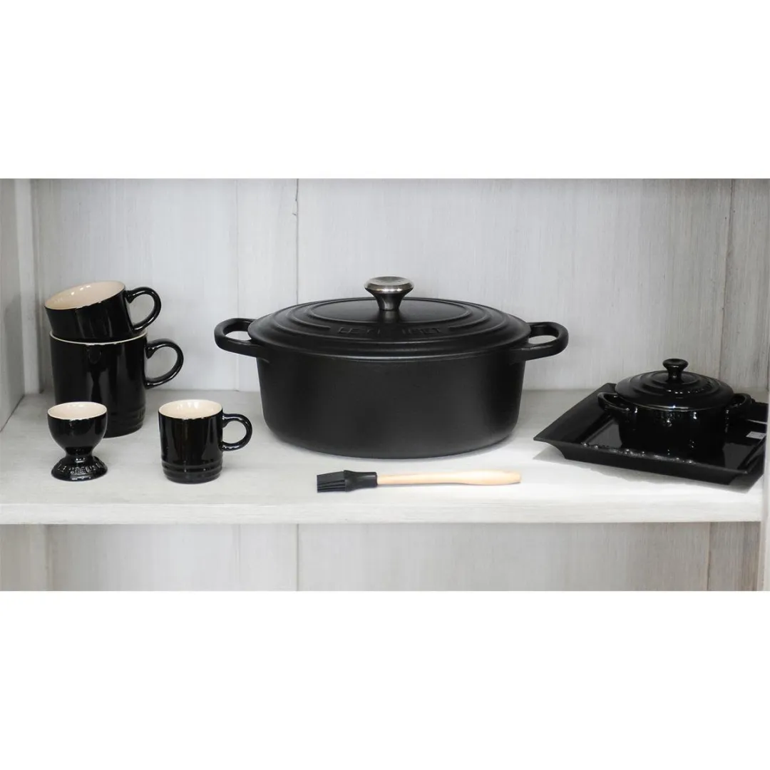 Le Creuset Signature Braadpan 27cm - 4.1L - Mat Zwart