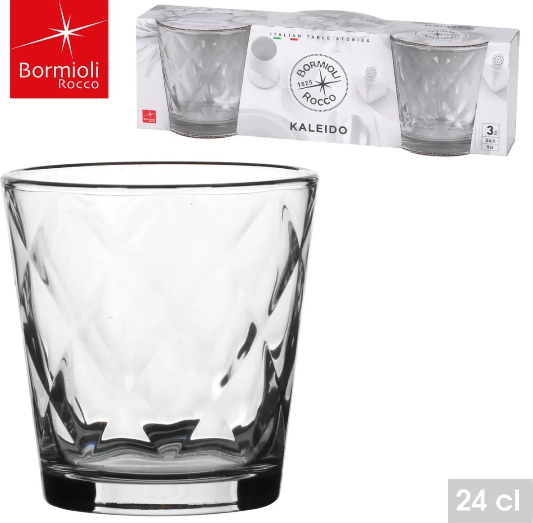 Bormioli Rocco Kaleido Waterglazen Set