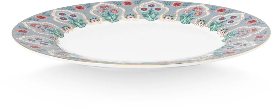 vtwonen Pip Studio Flower Festival Ontbijtborden - 21cm - Veelkleurig - 6 Stuks