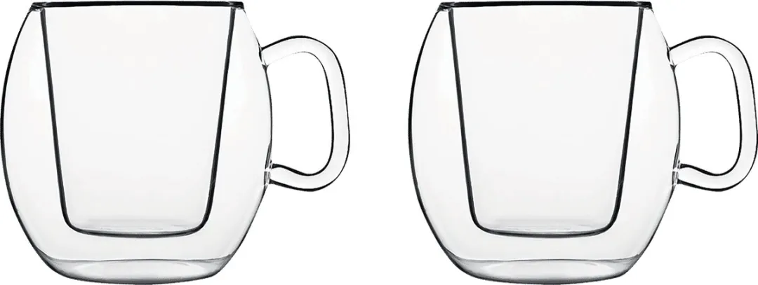 Luigi Bormioli Supremo Dubbelwandig Glas 30cl - Set van 2