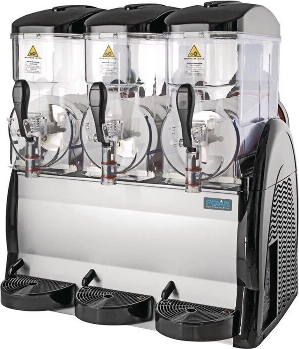 Polar G-Serie DB843 IJsmachine 36L - 3x12L - Zwart
