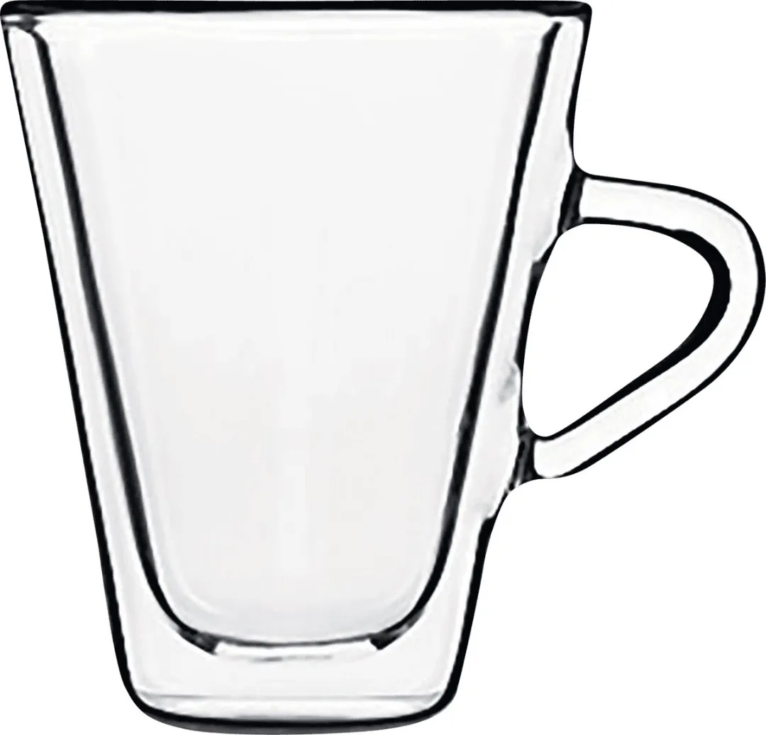 Luigi Bormioli Esspressino Dubbelwandig Glas 105ml - 2 Stuks