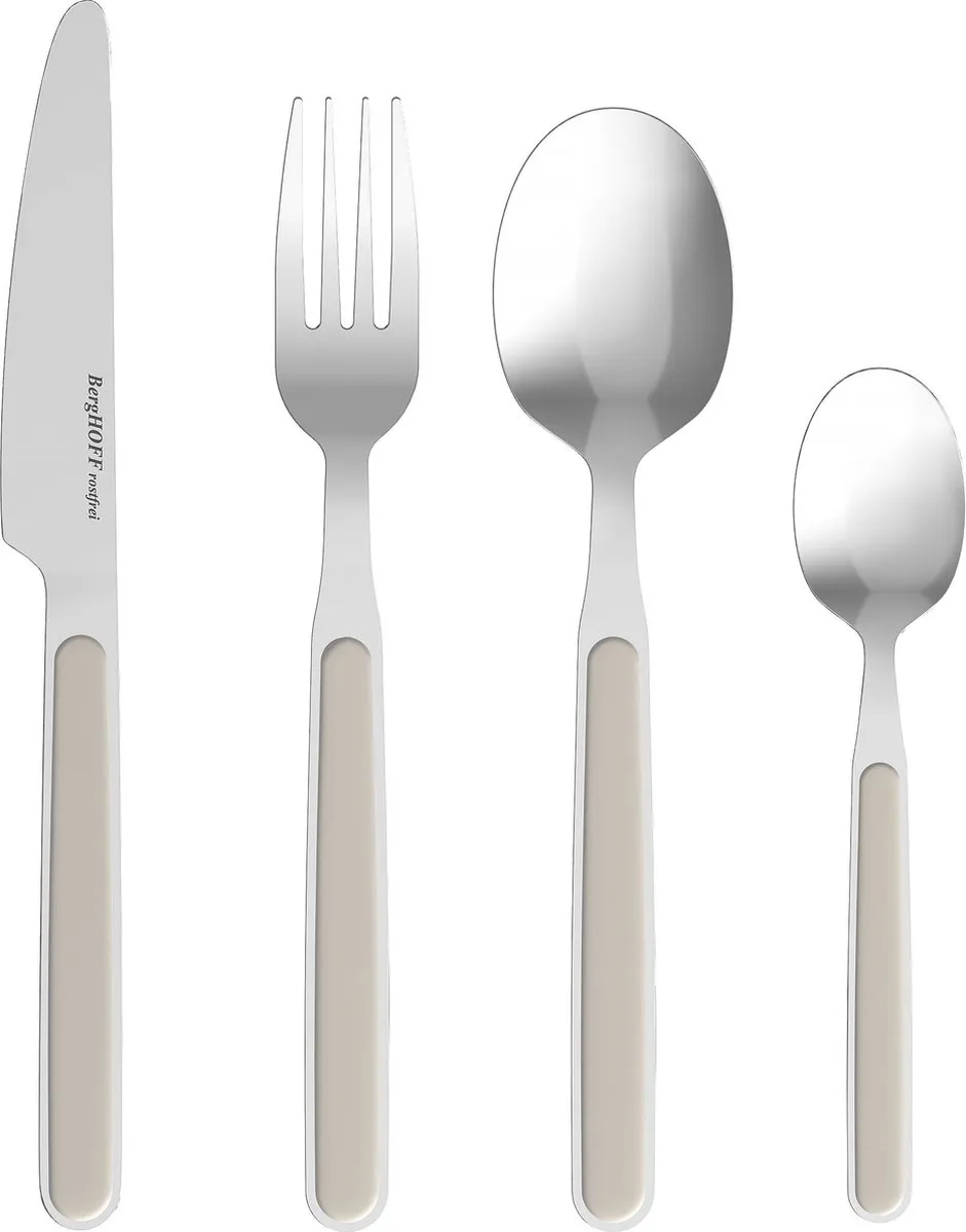 BergHOFF LEO 24-delig Bestekset Balance Moonbeam - 24 Stuks