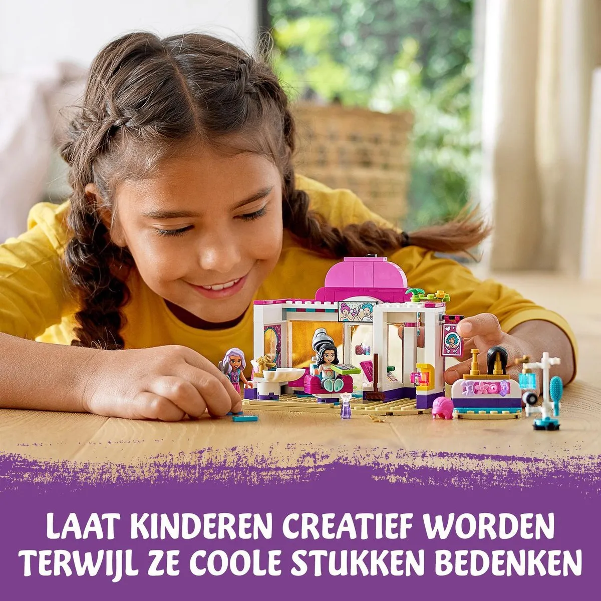LEGO Friends Kapsalon 41391 - 235 Stukken - Paars - afbeelding 6 van 6