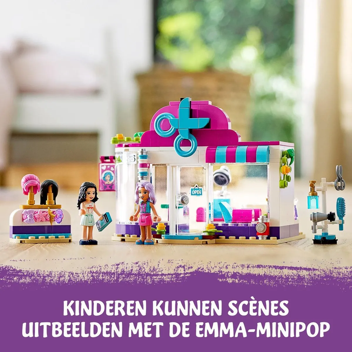 LEGO Friends Kapsalon 41391 - 235 Stukken - Paars - afbeelding 5 van 6
