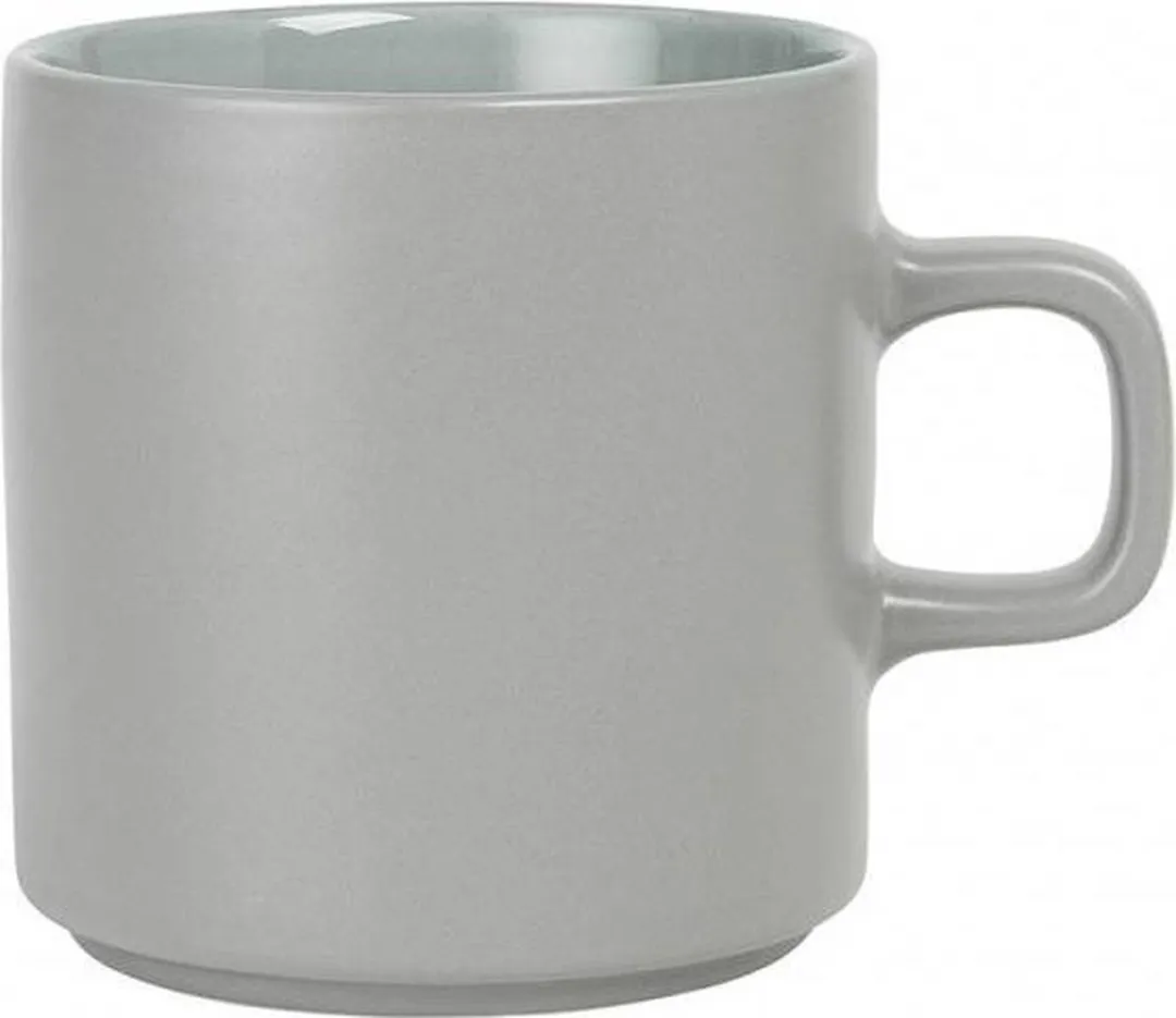 Blomus Pilar Mokken 250ml - Mirage Grey - 4 Stuks