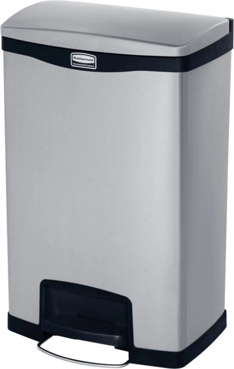 Rubbermaid Slim Jim Step On 50L Prullenbak