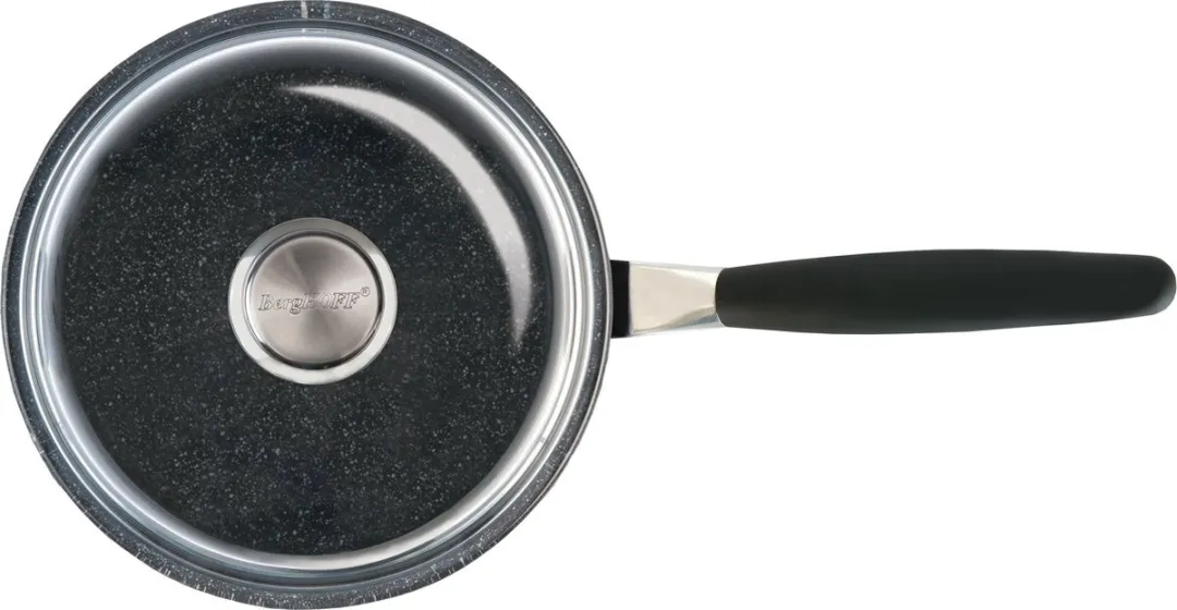 BergHOFF Essentials Scala Steelpan 16cm - Zwart - afbeelding 2 van 6