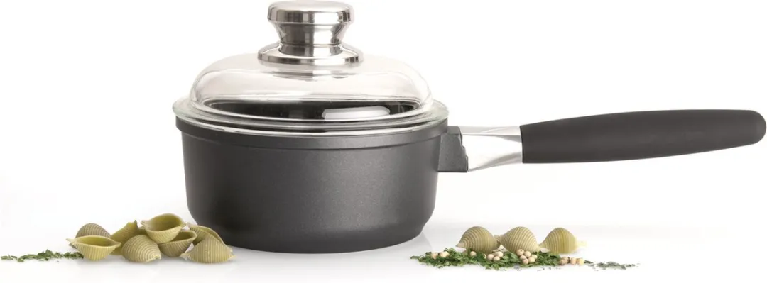 BergHOFF Essentials Scala Steelpan 16cm - Zwart - afbeelding 3 van 6