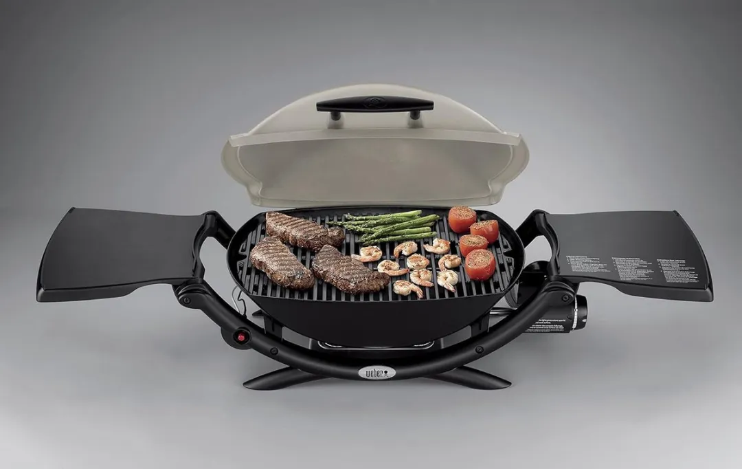 Weber Q2000 Titanium Gasbarbecue - 8500 BTU