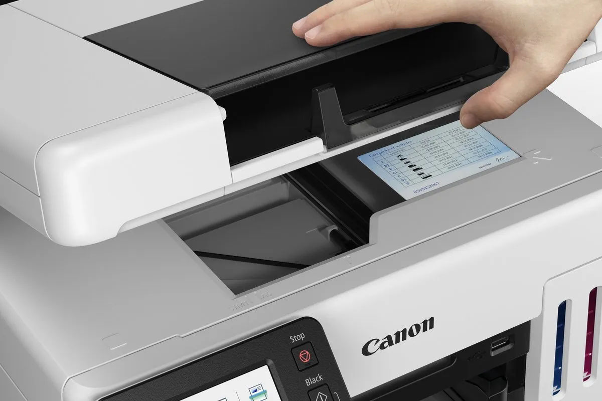 Canon MAXIFY GX6550 Mega Tank Printer - 4 Kleuren - 350 Vel