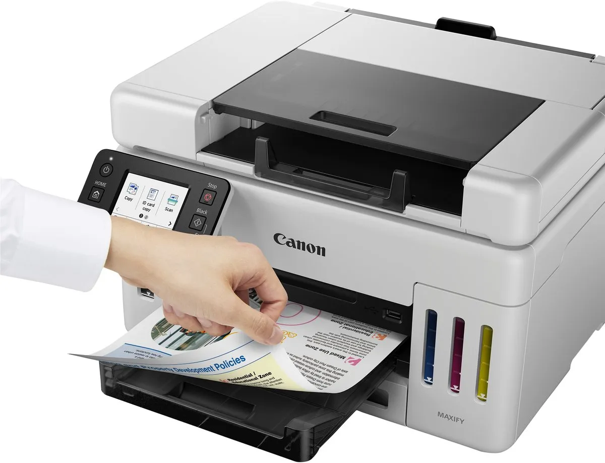 Canon MAXIFY GX6550 Mega Tank Printer - 4 Kleuren - 350 Vel
