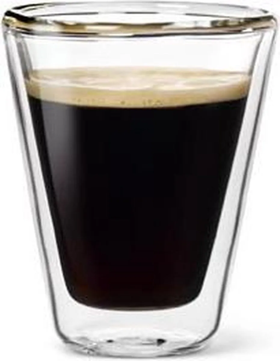 Luigi Bormioli Caffeino Dubbelwandig Glas 8,5cl