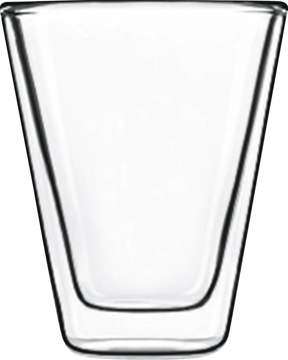 Luigi Bormioli Caffeino Dubbelwandig Glas 8,5cl - Set van 4