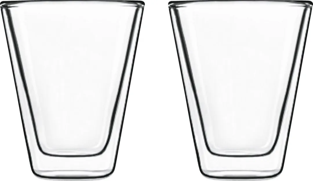 Luigi Bormioli Caffeino Dubbelwandig Glas 8,5cl - Set van 4