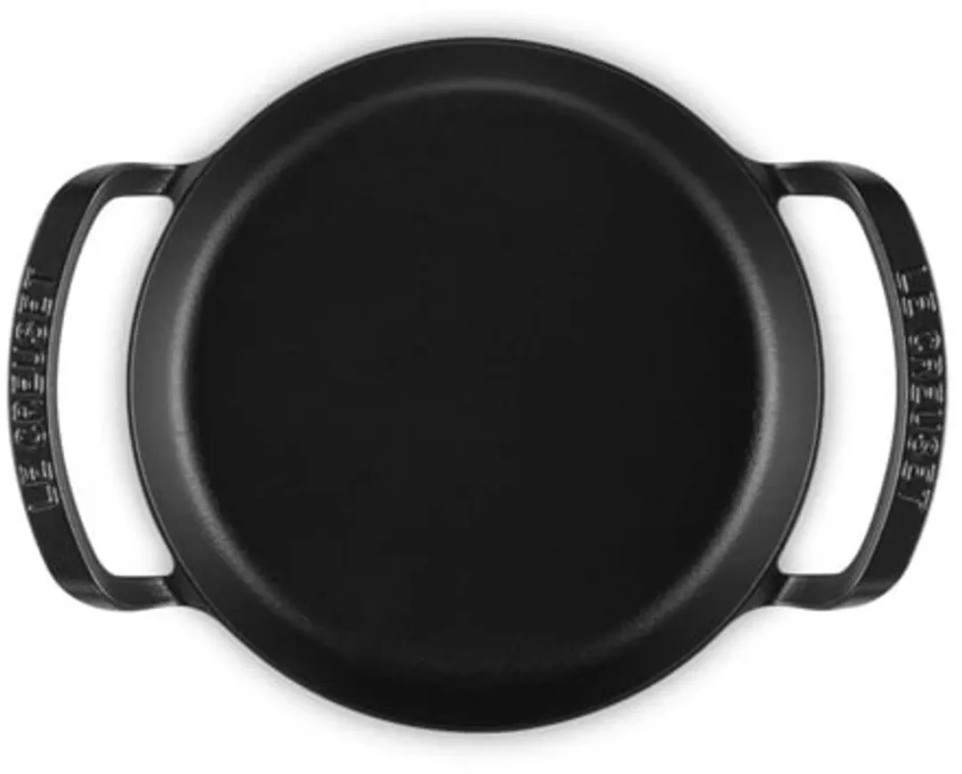 Le Creuset Outdoor Ronde Skillet 25cm - Zwart