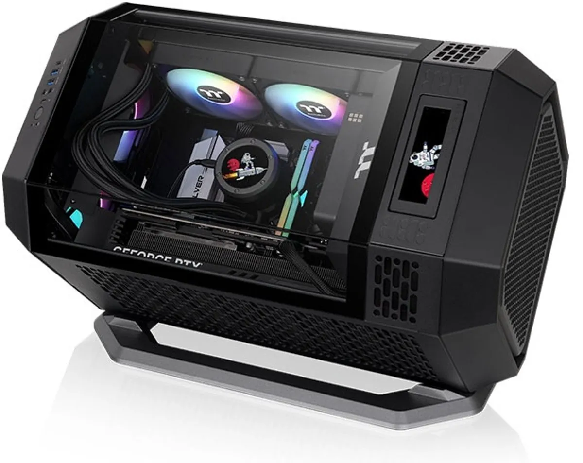Thermaltake AC-078-ON1NAN-A1 Rack Server Doos - Zwart
