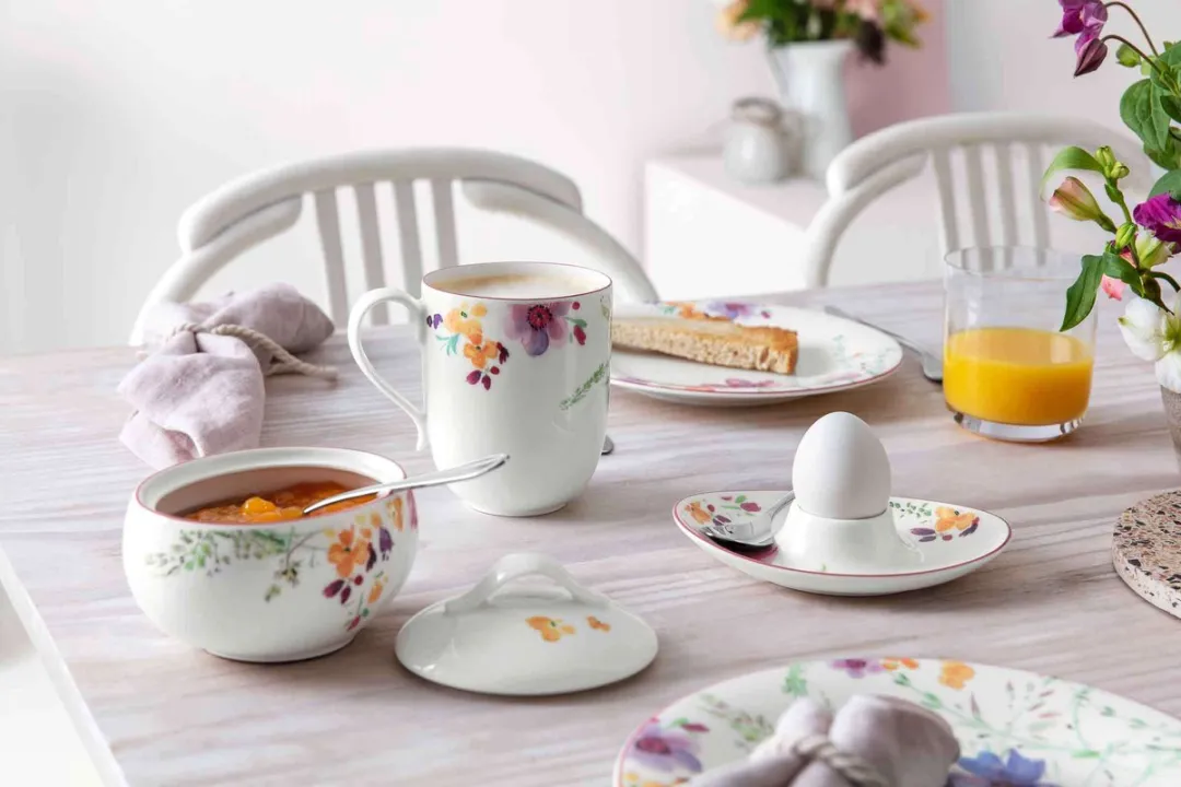 Villeroy & Boch Mariefleur Basic Eierdoppen - 4 Stuks