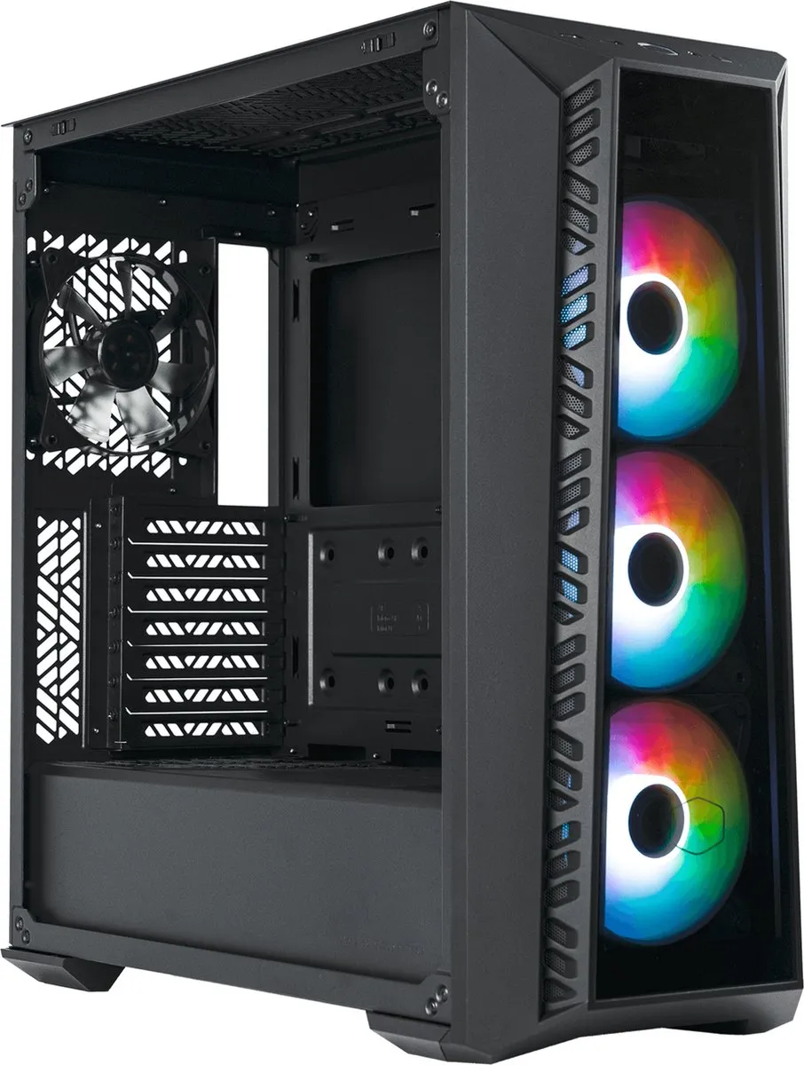 Cooler Master MasterBox 520 ATX Semi-tower - Zwart