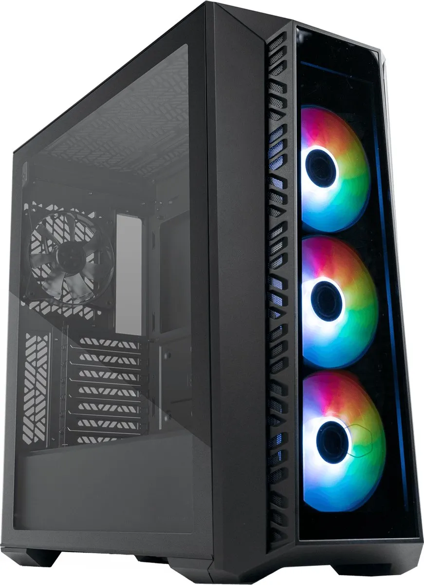 Cooler Master MasterBox 520 ATX Semi-tower - Zwart - afbeelding 6 van 6