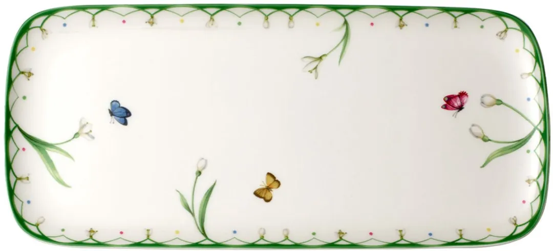 Villeroy & Boch Kuchenplatte Colourful Spring 35x16cm