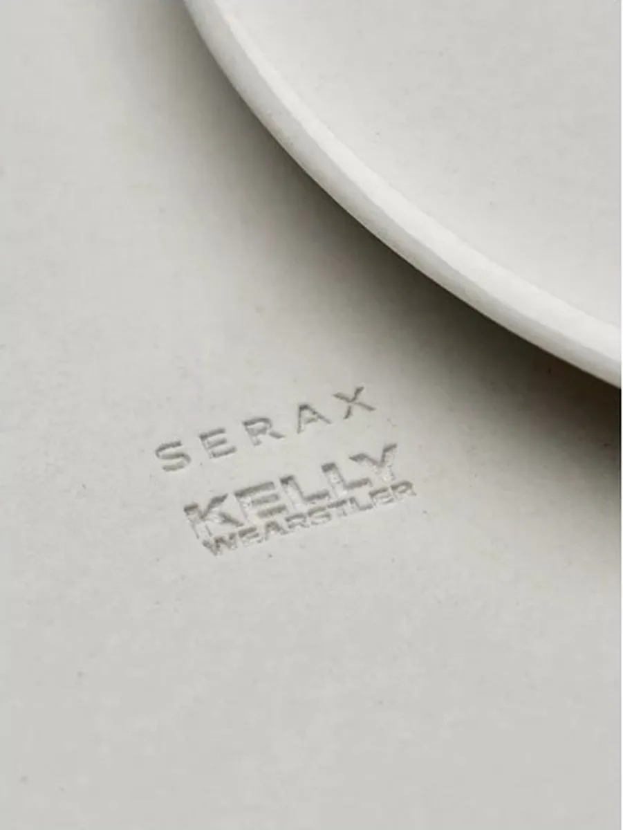 Serax Kelly Wearstuler Dune Plat Bord 17.5cm - Alabaster