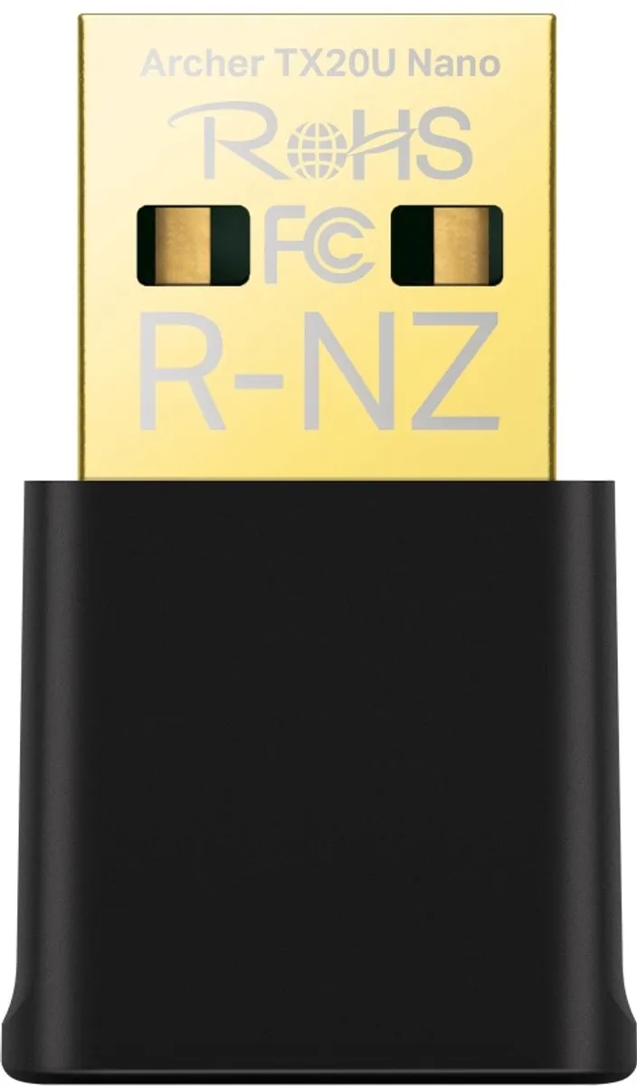TP-Link Archer TX20U Nano WLAN-adapter 1800 Mbit/s - Zwart