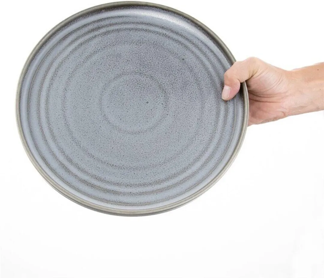 Olympia Cavolo Platte Ronde Bord 27cm Grijs