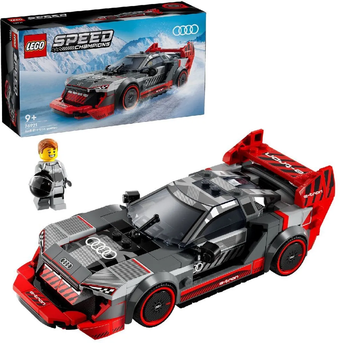 LEGO Speed Champions Audi S1 e-tron 76921 - 274 Stukken - Meerkleurig - afbeelding 6 van 6