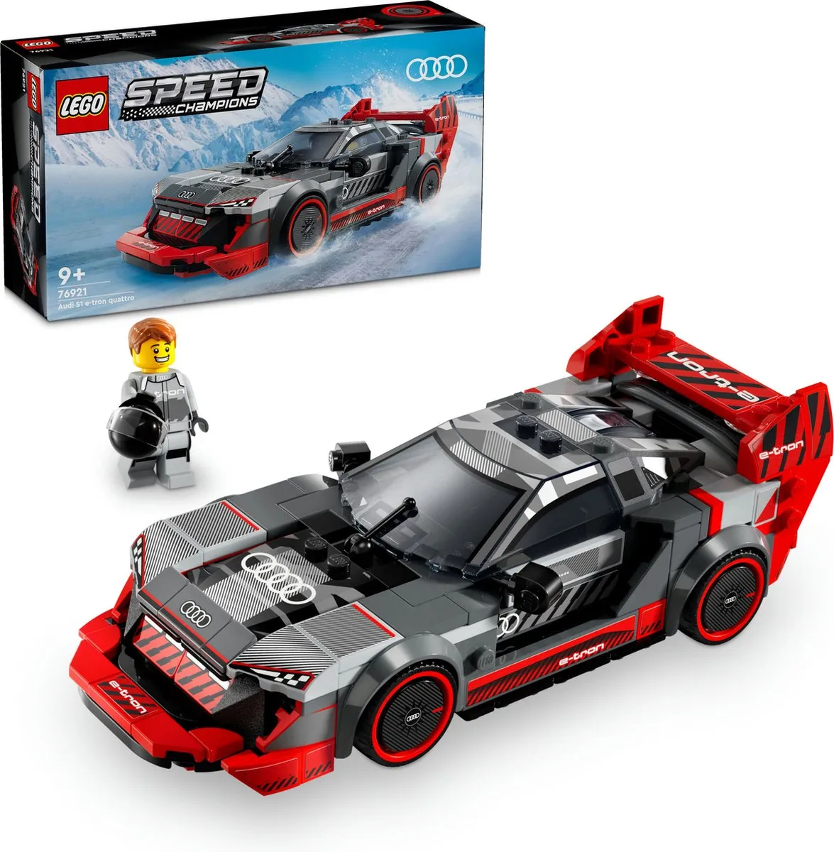 LEGO Speed Champions Audi S1 e-tron 76921 - 274 Stukken - Meerkleurig