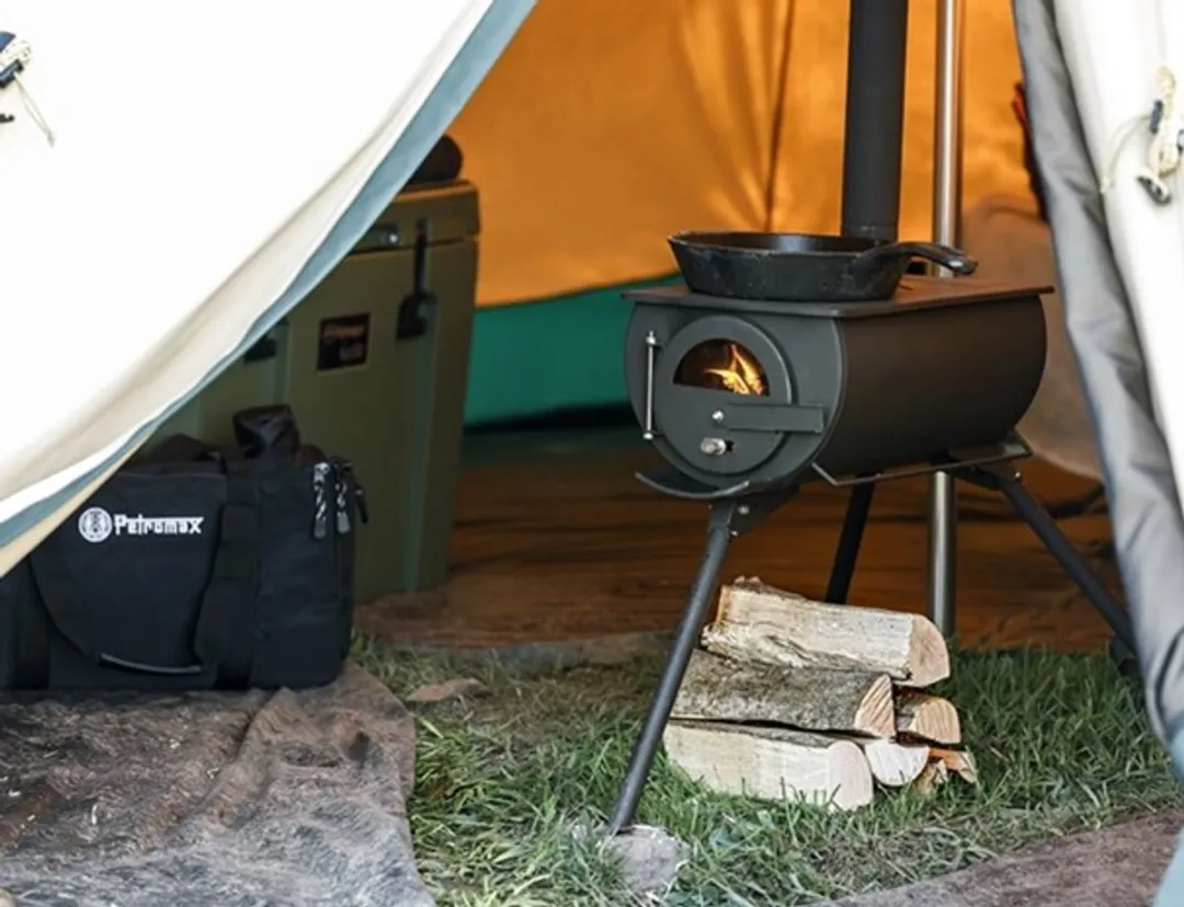Petromax Houtkachel Loki - 1 Brander - Zwart - afbeelding 6 van 6