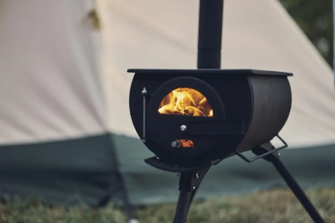 Petromax Houtkachel Loki - 1 Brander - Zwart