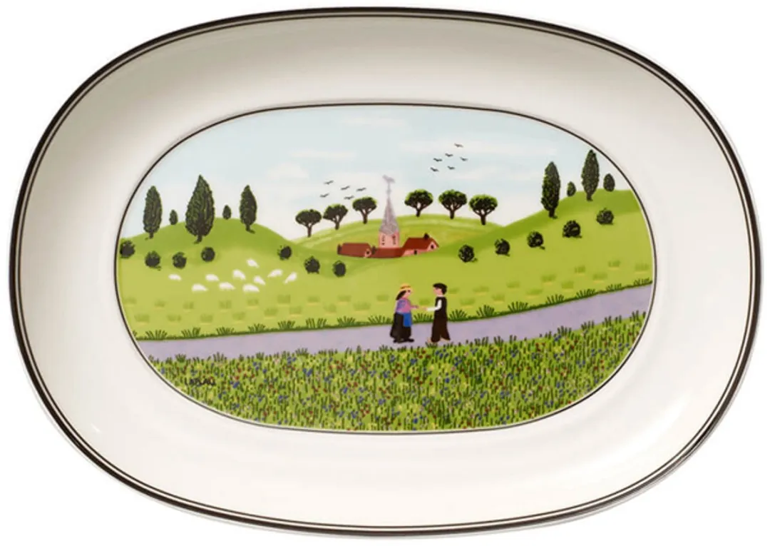 Villeroy & Boch Design Naif Beilagenschale 20x14cm