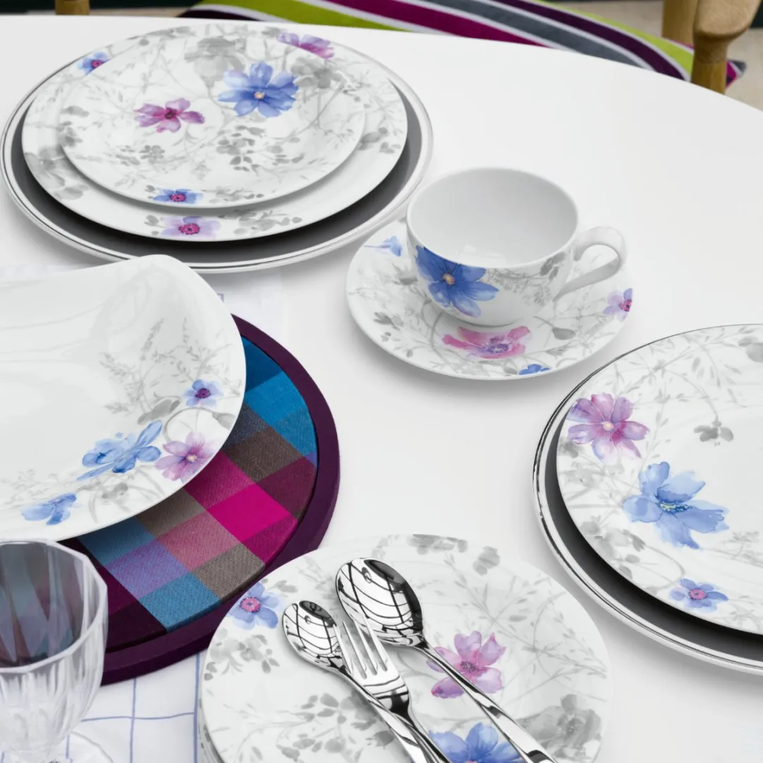 Villeroy & Boch Mariefleur Gris Tafelservice - 12-delig